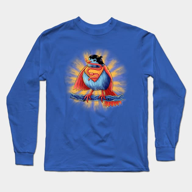 It's A Bird II Long Sleeve T-Shirt by stevenlefcourt